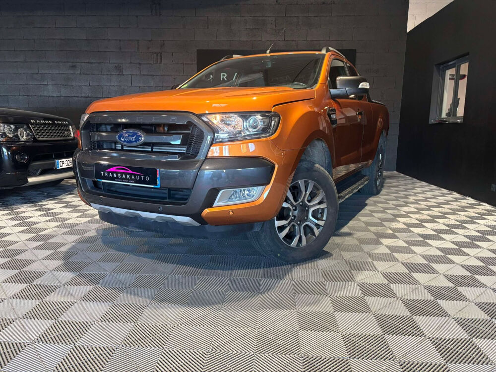 Ranger RANGER SUPER CABINE 3.2 TDCi 200 4X4 BVA6 WILDTRAK 2017 occasion 64140 Lons