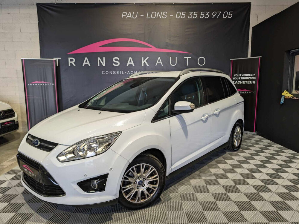 Grand C-MAX 1.6 TDCI 115 FAP Titanium 2012 occasion 64140 Lons