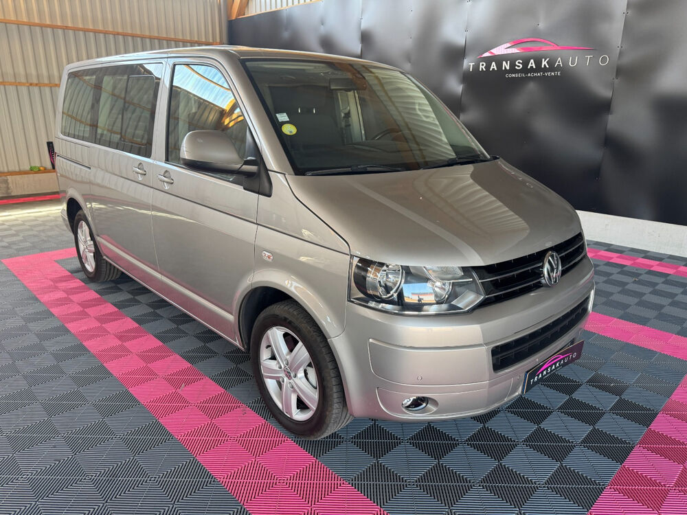 Transporter Combi Transporter 2.0 BiTDI 180 FAP Court 9pl DSG7 2011 occasion 56120 Les Forges de Lanou&eacute;e