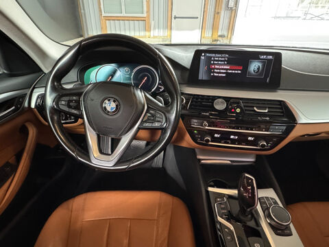 S&eacute;rie 5 520d 190 ch BVA8 Luxury 2017 occasion 56120 Les Forges de Lanou&eacute;e