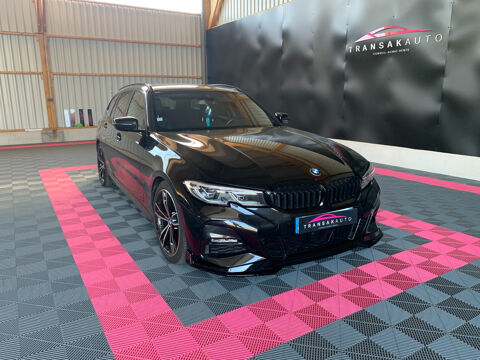 BMW S&eacute;rie 3 Touring 320d 190 ch BVA8 M Sport 2019 occasion Les Forges de Lanou&eacute;e 56120