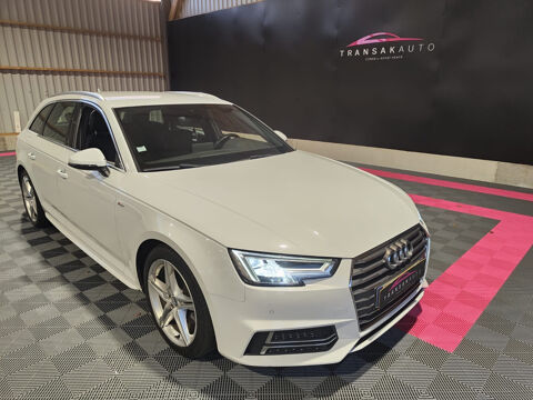 Audi A4 Avant 2.0 TDI 150 S tronic 7 S line 2017 occasion Les Forges de Lanou&eacute;e 56120