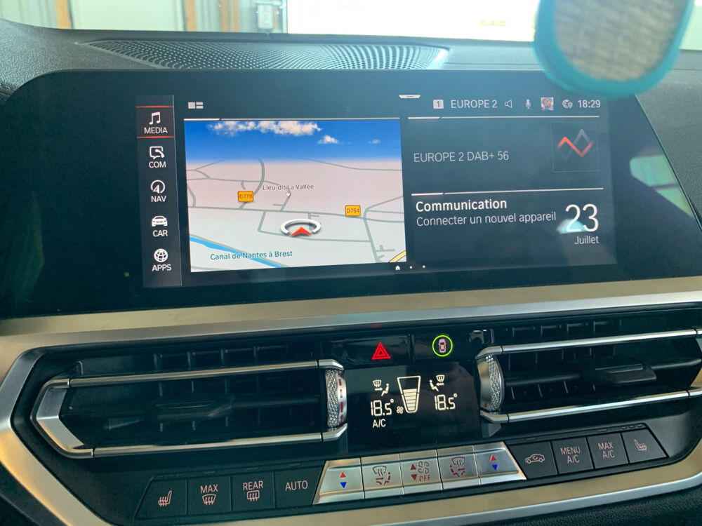 S&eacute;rie 3 Touring 320d 190 ch BVA8 M Sport 2019 occasion 56120 Les Forges de Lanou&eacute;e