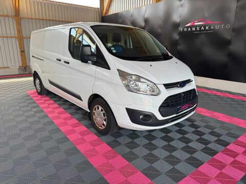 Ford Transit Custom TRANSIT CUSTOM FOURGON 310 L2H1 2.0 TDCi 105 AMBIENTE 2017 occasion Les Forges de Lanou&eacute;e 56120