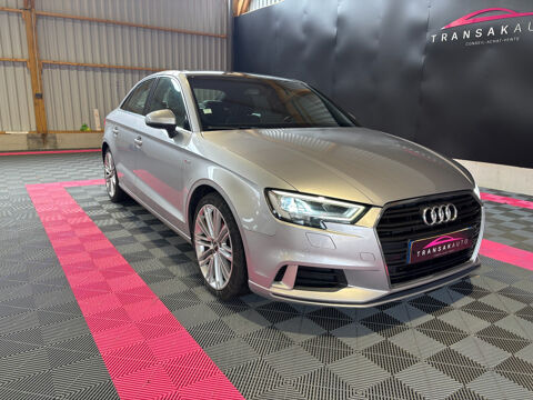 Audi A3 Berline 1.6 TDI 116 S tronic 7 S Line 2018 occasion Les Forges de Lanou&eacute;e 56120