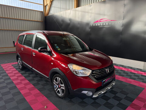 Dacia Lodgy Blue dCi 115 7 places Stepway 2019 occasion Les Forges de Lanou&eacute;e 56120