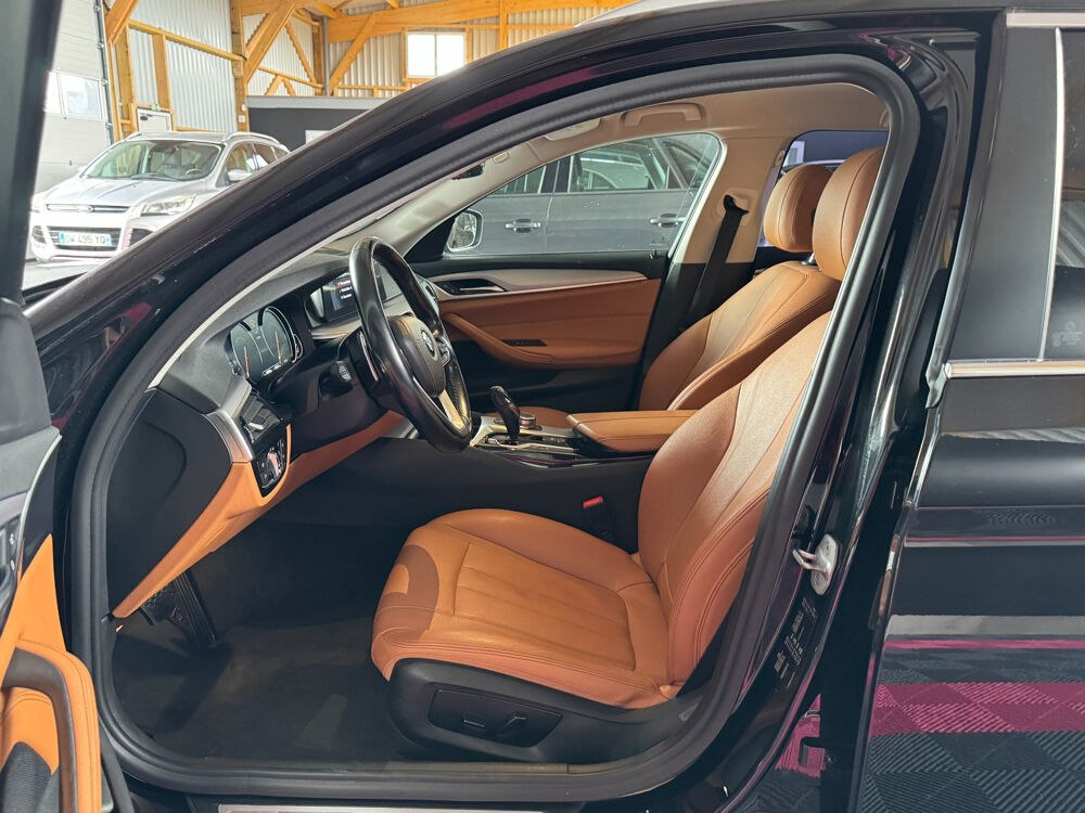 S&eacute;rie 5 520d 190 ch BVA8 Luxury 2017 occasion 56120 Les Forges de Lanou&eacute;e