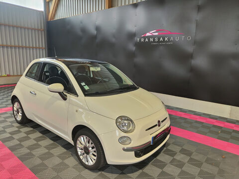 Fiat 500 1.2 8V 69 ch Lounge 2015 occasion Les Forges de Lanou&eacute;e 56120