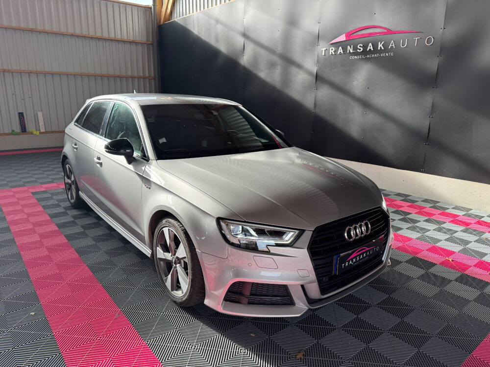 A3 Sportback 1.6 TDI 116 S tronic 7 S Line 2018 occasion 56120 Les Forges de Lanou&eacute;e