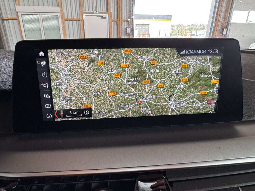 S&eacute;rie 5 520d 190 ch BVA8 Luxury 2017 occasion 56120 Les Forges de Lanou&eacute;e