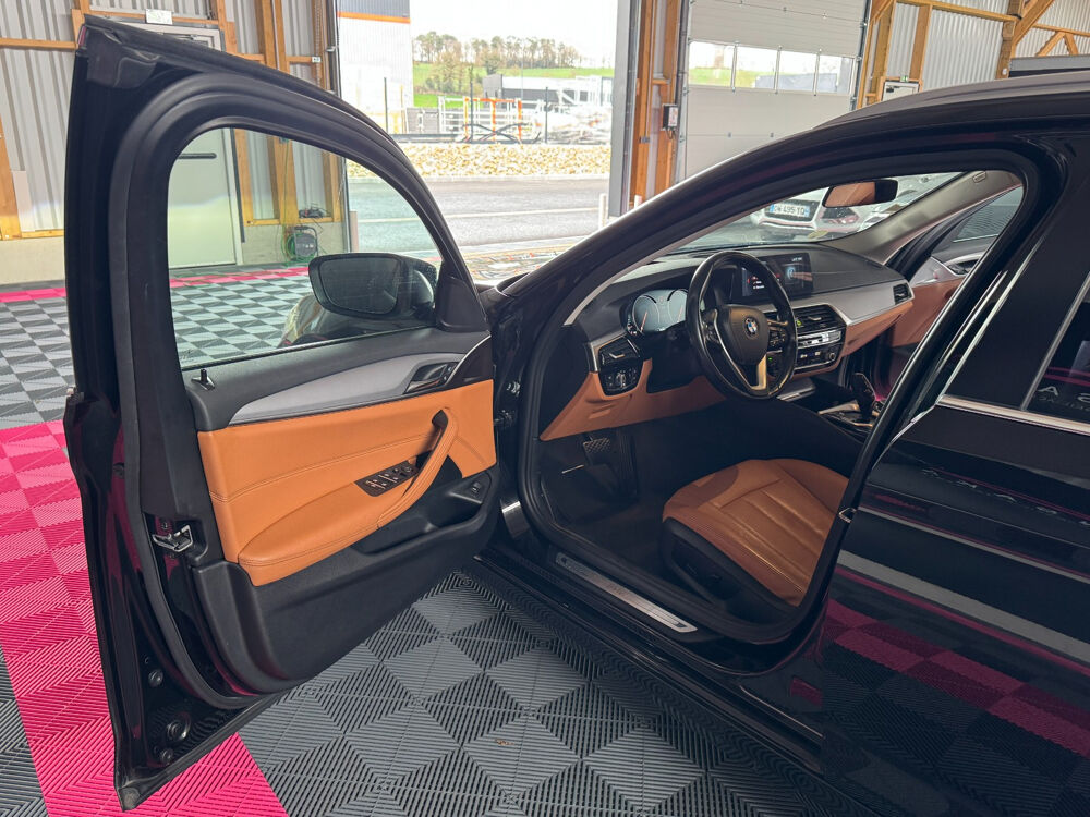 S&eacute;rie 5 520d 190 ch BVA8 Luxury 2017 occasion 56120 Les Forges de Lanou&eacute;e