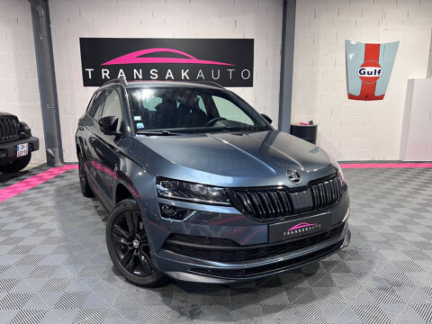Skoda Karoq 1.5 TSI 150 ch ACT DSG7 Sportline 2021 occasion LA CHAPELLE-DES-FOUGERETZ 35520