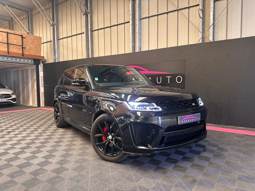 Range Sport Range Rover Sport Mark VI V8 S/C 5.0L 575ch SVR 2018 occasion 13760 Saint-Cannat