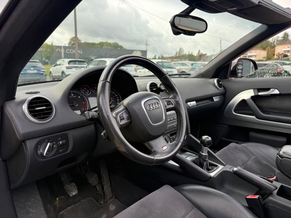 A3 Cabriolet 2.0 TDI 140 DPF S Line 2009 occasion 24200 Sarlat-La-Can&eacute;da