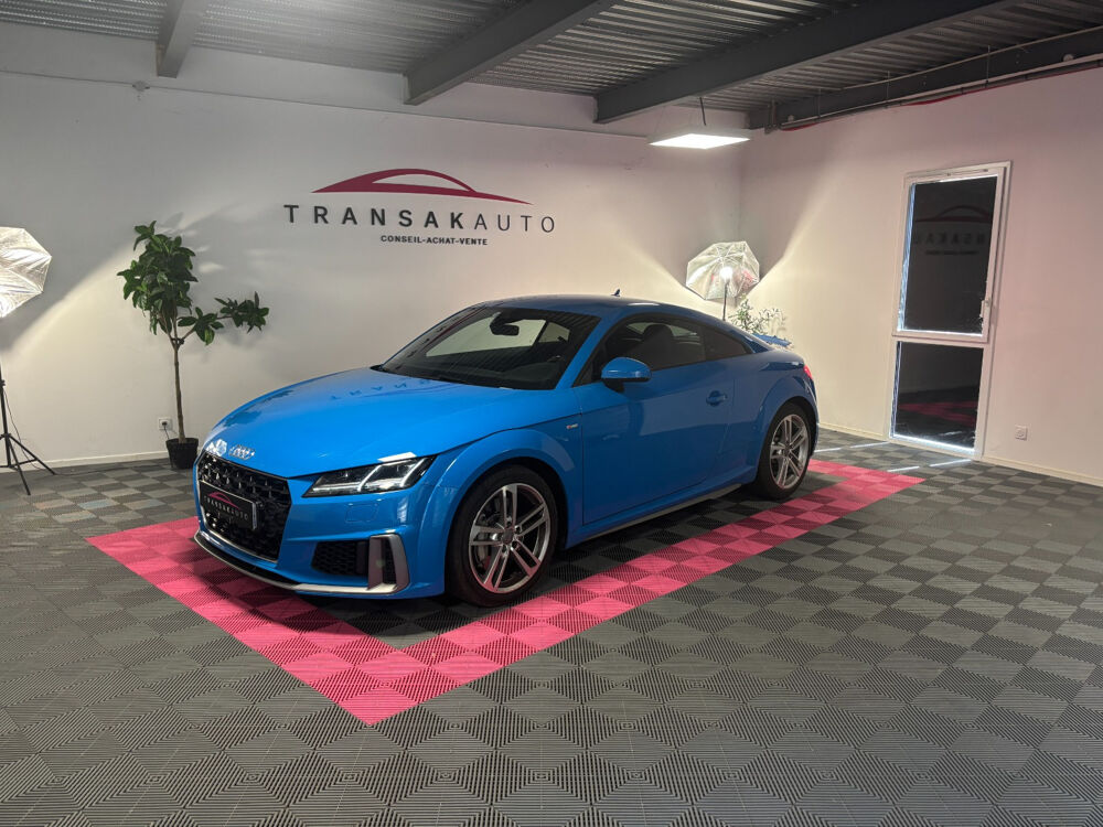 TT Coup&eacute; 45 TFSI 245 S tronic 7 Quattro S line 2021 occasion 37170 Chambray les Tours