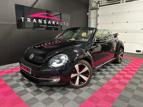 Volkswagen COCCINELLE II Coccinelle Cabriolet 2.0 TDI 140 FAP S&eacute;rie sp&eacute;ciale Couture 2014 occasion Estrablin 38780