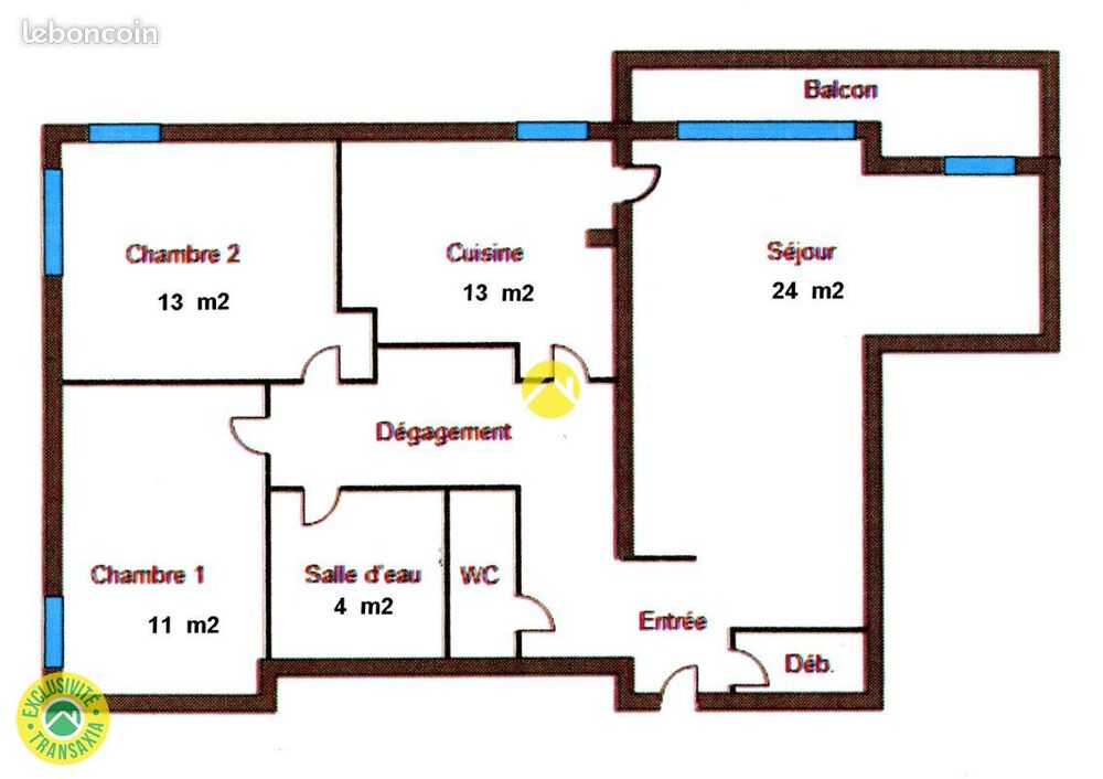 Vente Appartement APPARTEMENT SECTEUR SAINT BONNET Bourges