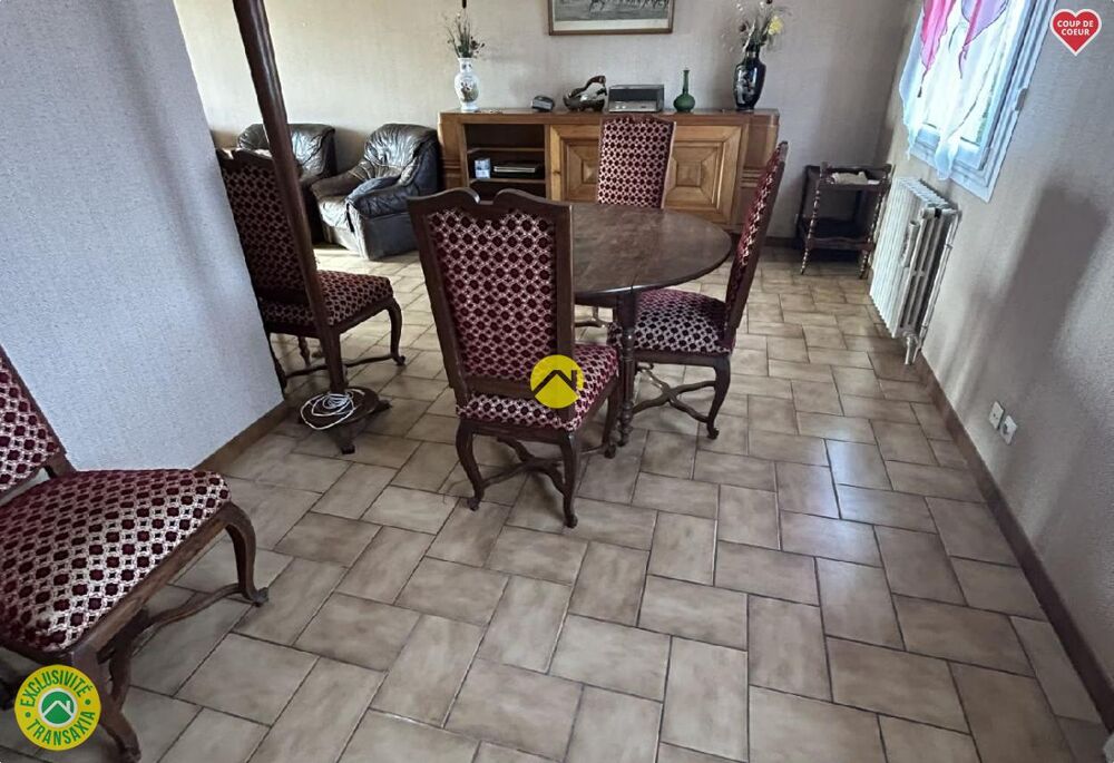 Maison sur sous sol avec 2 garages
