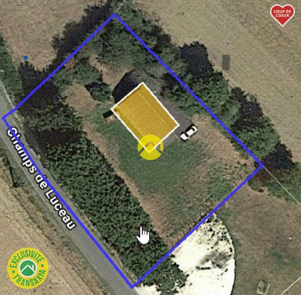 Vente Terrain TERRAIN de 2186 m² AVEC HANGAR La guerche-sur-l'aubois