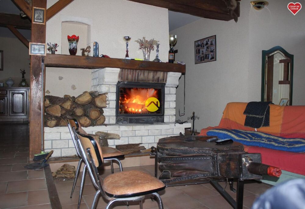 Vente Terrain Fermette rénovée + étang Saint leopardin d'augy