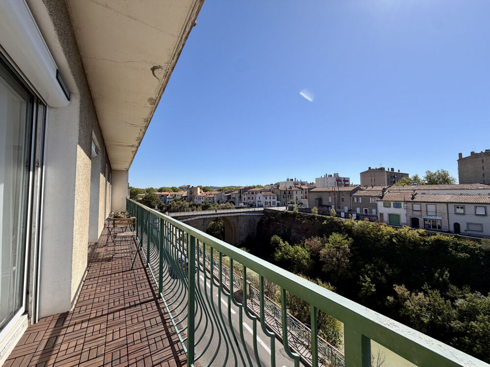 Appartement lumineux avec balcon sur le canal du Midi et deux places de stationnement