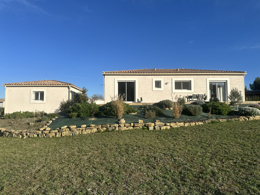 MAISON DE PLAIN PEID AVEC TERRAIN ET GRAND GARAGE - PROCHE LAGRASSE