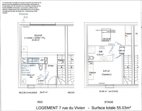  Maison � louer 3 pi�ces 55 m�