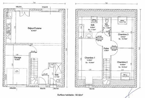 Maison � louer 4 pi�ces 90 m�