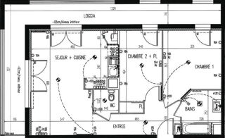  Appartement  louer 3 pices 