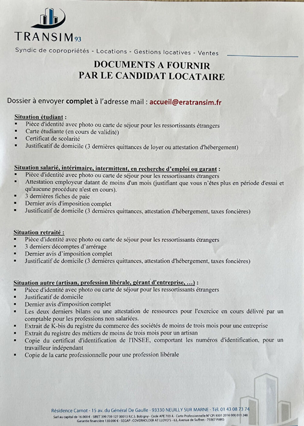 location Appartement - 2 pice(s) - 44 m Neuilly-sur-Marne (93330)