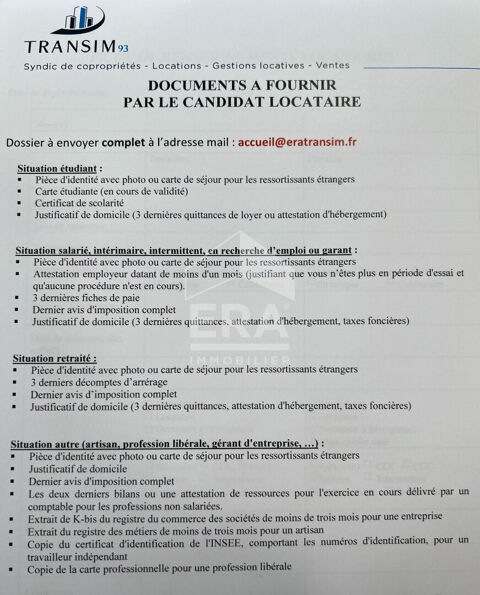  Appartement � louer 2 pi�ces 45 m�