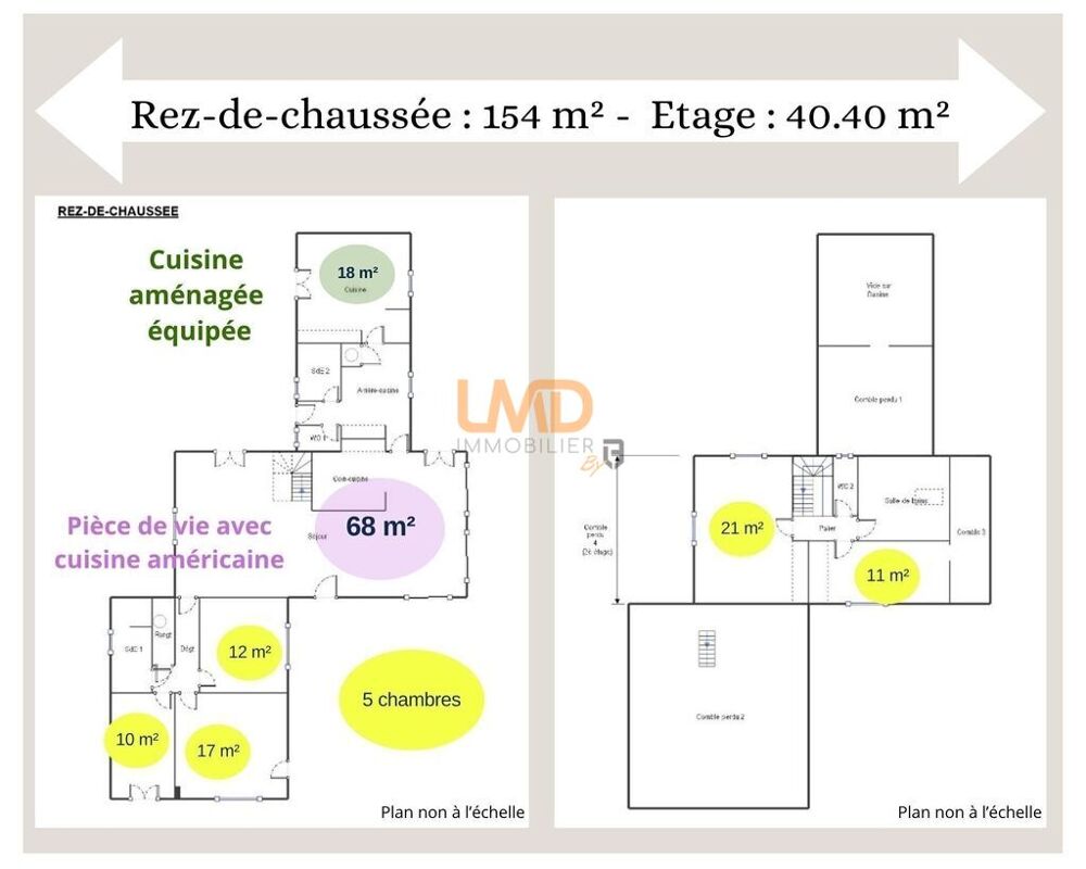Maison familiale 194 m² - 5 chambres à Bourgneuf-en-Retz