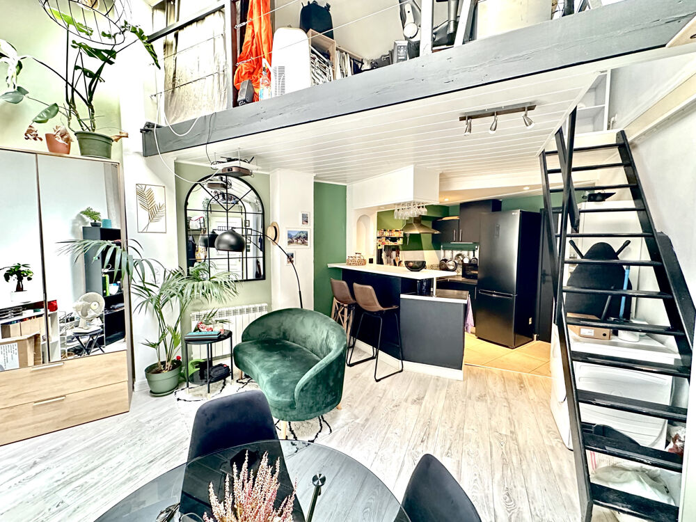 Location Appartement Duplex calme sur cour intérieure à Grenoble Condorcet Grenoble