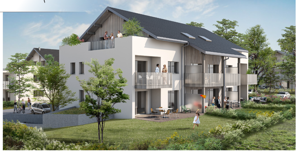 Vente Appartement Découvrez « Luminence Garden » : un nouveau cadre de vie au cœur du village de Sales (74150) Sales