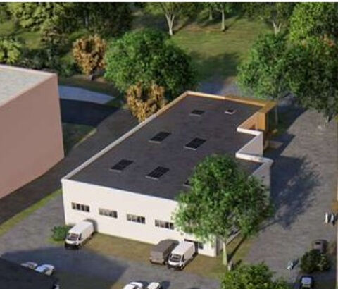 B&acirc;timent industriel d'une surface plancher de 757 m2 1950000 74370 Charvonnex