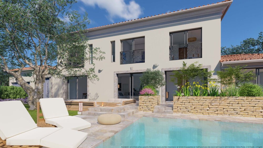 Villa haut de gamme de 224 m2 sur un terrain de 910 m2 à Cheval Blanc (84460) en secteur résidentiel