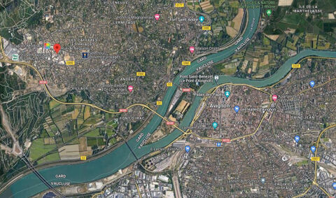   Local commercial neuf de 263 m2 en pied d'immeuble secteur Les Angles  (30133) 