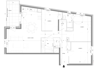 Appartement à vendre 4 pièces 87 m²