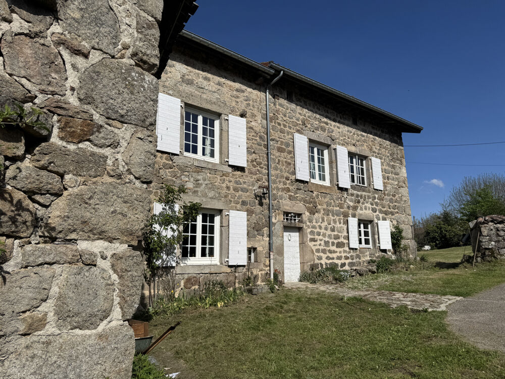 ST JUST MALMONT (43) JOLIE FERME AUTHENTIQUE EN PIERRE AVEC TERRAIN DE 2 500 M2