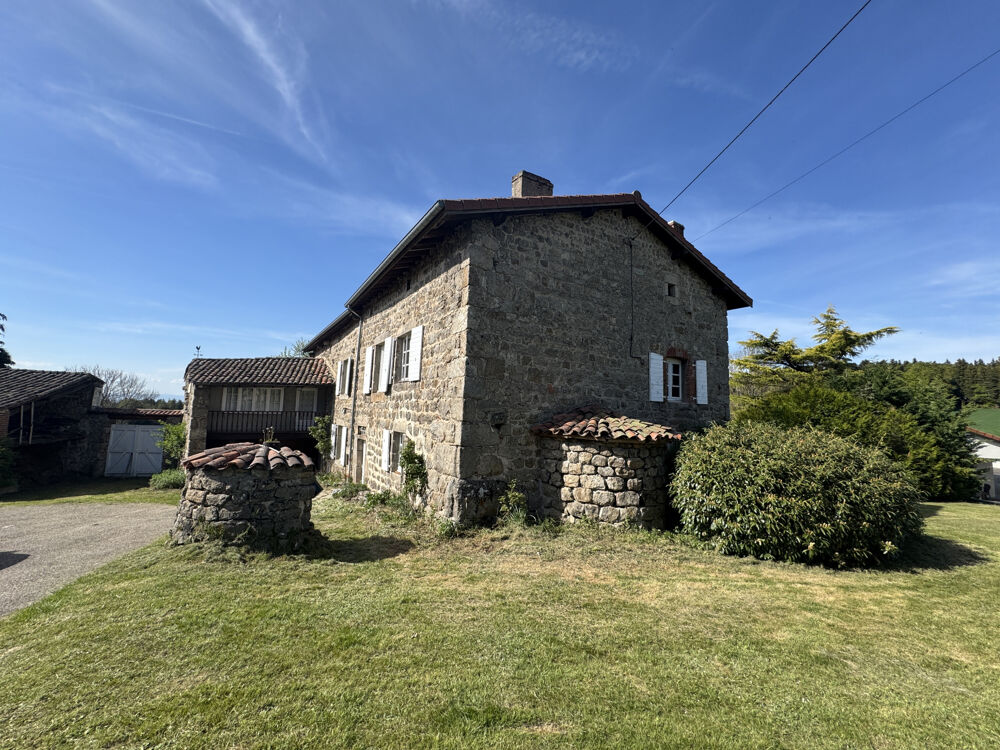 ST JUST MALMONT (43) JOLIE FERME AUTHENTIQUE EN PIERRE AVEC TERRAIN DE 2 500 M2