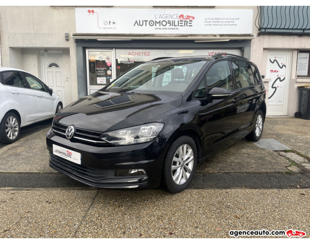 Touran II 1.6 TDI DSG7 115 cv Bo&icirc;te auto 7 places Confortline - Con 2018 occasion 49124 Saint-Barth&eacute;lemy-d'Anjou