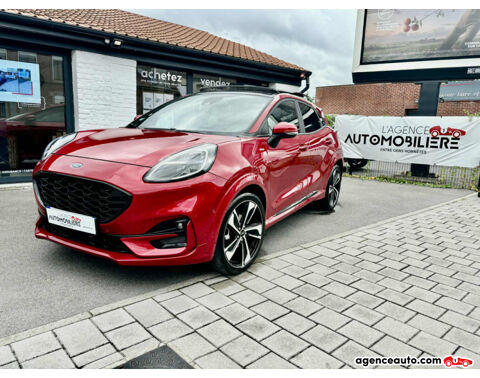 Ford Puma 1.0 ECOBOOST HYBRID 125CV ST-LINE X TOIT OUVRANT ROUGE FANTA 2023 occasion Valenciennes 59300