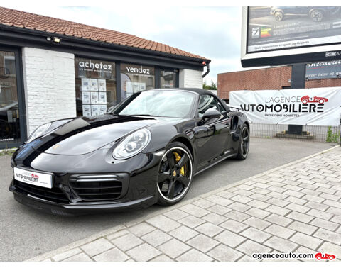 Porsche 911 991 PHASE 2 CABRIOLET 3.8 580 TURBO S PORSCHE APPROVED 24 MO 2016 occasion Valenciennes 59300