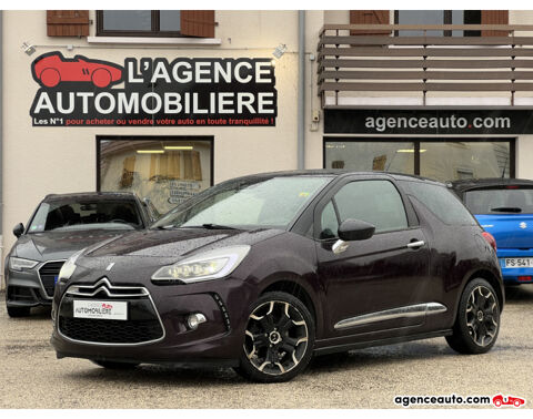Citroën DS3 1.6 THP 165 SPORT CHIC Prune 2016 occasion Pontarlier 25300