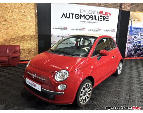 Fiat 500 1.2 - 8V - 69ch - Cabriolet - Finition LOUNGE 2012 occasion Dunkerque 59640