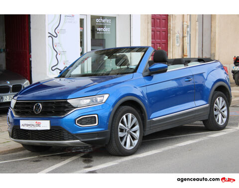 Volkswagen T-ROC CABRIOLET 1.5 TSI 150 EVO STYLE DSG BVA (Entretien VW, Camér 2021 occasion Sète 34200