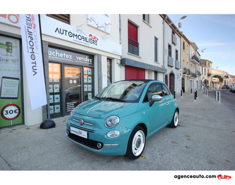 Fiat 500 1.2 8v 69ch Anniversario Cabriolet - GARANTIE 3 MOIS 2018 occasion Agde 34300