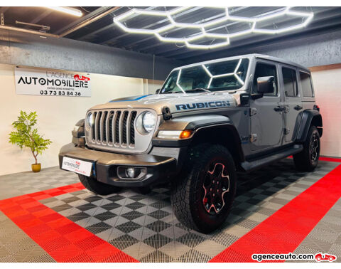 Jeep Wrangler Rubicon JL Unlimited 4xe 380 � Toit Ouvrant &eacute;lectrique � Ma 2021 occasion Montceau-les-Mines 71300