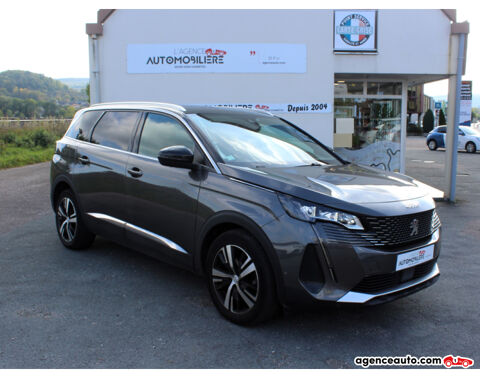 Peugeot 5008 BLUE HDI 130 EAT8 GT * PREMI&Egrave;RE MAIN BOITE AUTOMATIQUE* 2021 occasion Vesoul 70000