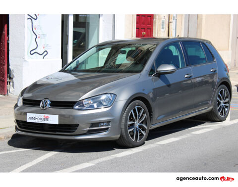 Volkswagen Golf 1.4 TSI 150 BLUEMOTION CARAT DSG BVA (Entretien Volkswagen, 2016 occasion S&egrave;te 34200